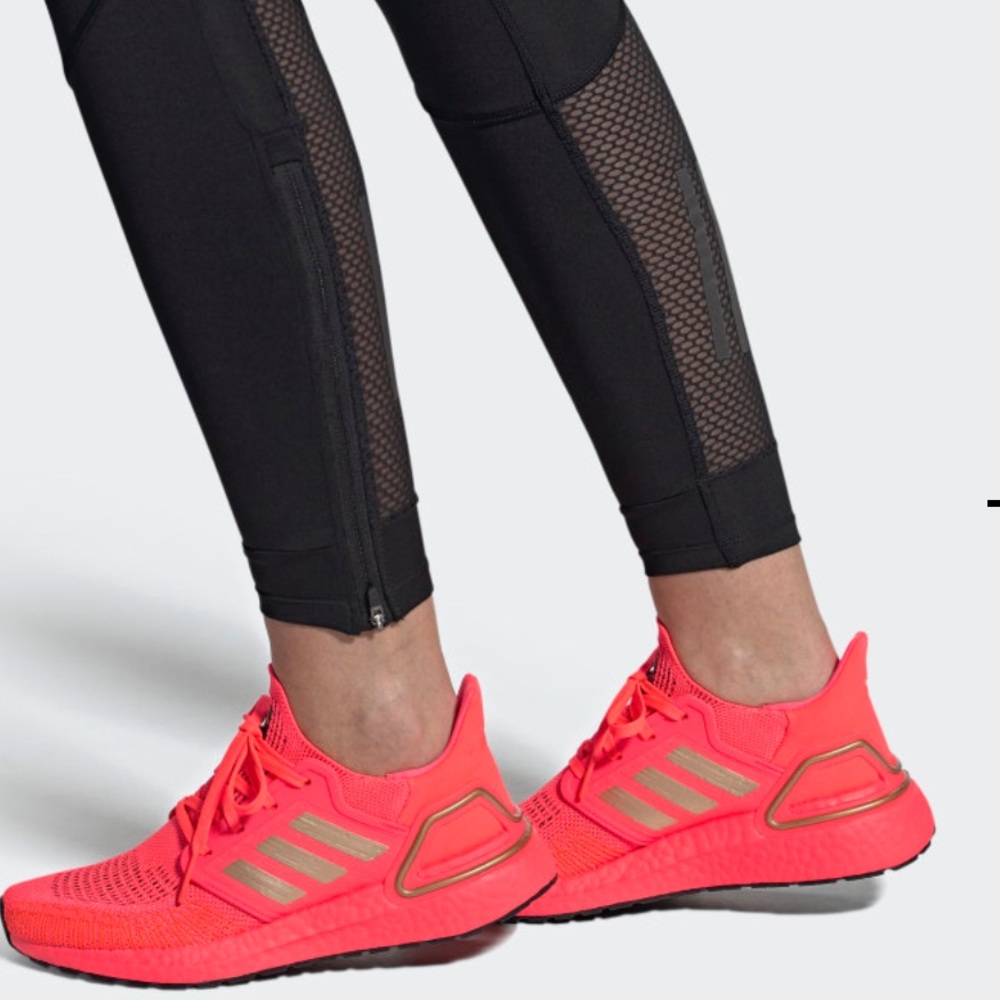 New Adidas Ultraboost 20 Shoes Signal Pink